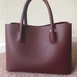 Angela Roi Vegan Handbag - Cher Tote in Bordeaux